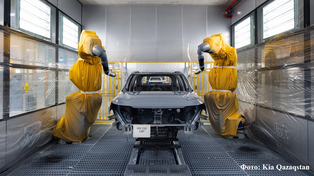 Завод Kia Qazaqstan 