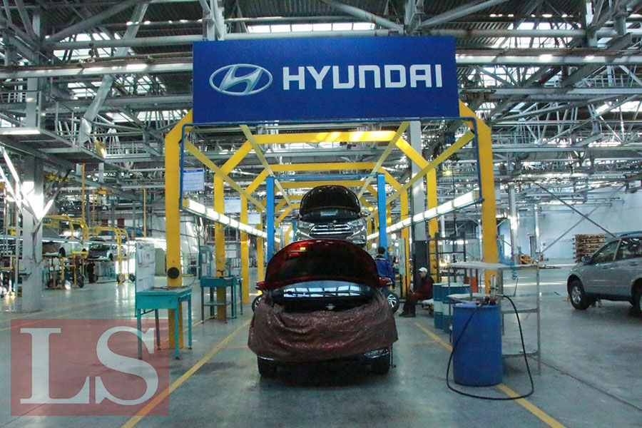 Hyundai сборка Казахстан.