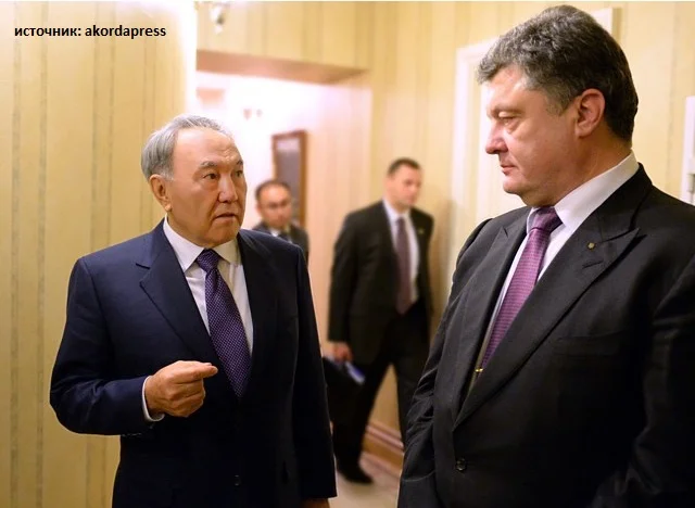 Назарбаев и Порошенко подпишут Дорожную карту